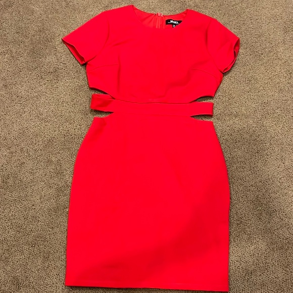 Lulus Feeling the Heat Red Cutout BodyCon‎ Dress XL - Picture 2 of 9